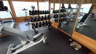 Huvafen Fushi Maldives | Huvafen Gym | gym tour.