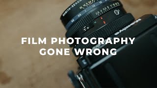 MY VERY EXPENSIVE MISTAKE | When Film Photography Goes Wrong