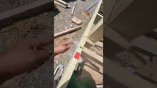 How to layout a rafter