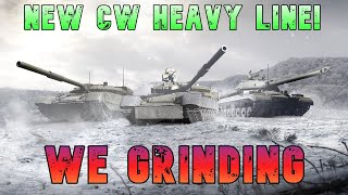 New CW Eastern Alliance Heavy Tank Branch Grinding! ll Wot Console - World of Tanks Modern Armor