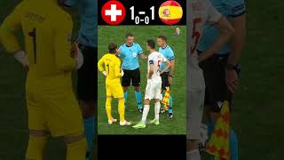 Switzerland VS Spain UEFA Euro 2020 Quarter-Final #youtube #youtubeshorts #shorts #football