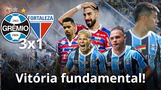 O Grêmio vence e tem um alívio da zona de perigo no Brasileirão 🔵⚫⚪