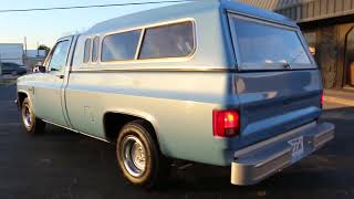 1984 Chevrolet C-10 Custom Deluxe Test drive video on bring a trailer, no reserve!