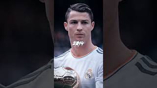 Yıllara göre Ronaldo'nun değişimi #ronaldo #football #viral #keşfet