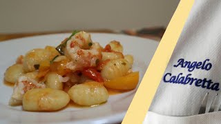 Gnocchi, gamberoni e pomodorini - ricette e cucina #53 -