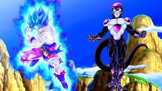 Ultimate Showdown||Universal Blue Goku vs Black Frieza||#godofanimes#viral#dragonballsuper#videos