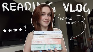 i FINISHED reading the TWISTED series | spoiler free reading vlog