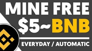 FREE BNB COIN : Use Phone To Earn $5.99 In BNB Coin + My PROOF (❌No Investment)|Crypto News Today