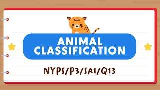 PSLE SCIENCE MADE SIMPLE EP177 | Animal Classification | Identify The Characteristics Of A Fish 🐟