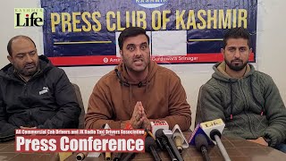 All Commercial Cab Drivers and JK Radio Taxi Drivers Association Press Conference