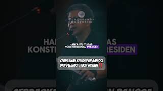 cerdaskan kehidupan bangsa dan pelihara fakir miskin‼️#rockygerung #jokowi #prabowo #mafiaperadilan