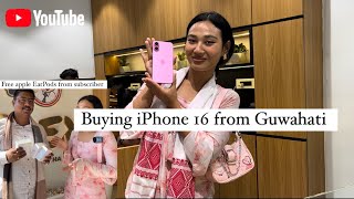 Buying iPhone 16 from F-ex  Guwahati || Arunachal Pradesh village lifestyle vlog 🇮🇳