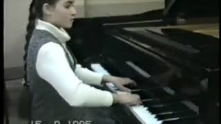 Yana's piano lesson (14yo) with Raisa Bekerman