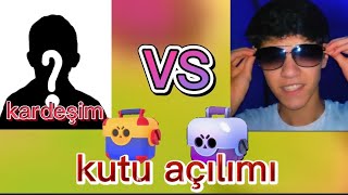 Kardeşimle En Çok Karakter Çıkaran Kazanır!😲 (Brawl stars kutu açılımı)