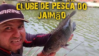 fui conhecer o pesqueiro clube de pesca do jaimão, pescaria de tilapias na diária.