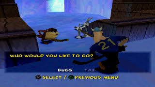 Bugs Bunny & Taz: Time Busters (PS1) All Sport Minigames (Bugs Bunny)