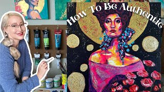 How To Be Authentic | Art Vlog ✨