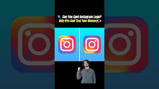 ✨3-Second Genius Test: Which One Is the Real Instagram Logo?✨ #brainteasers #riddles #funny