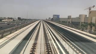 Visit Dubai with metro First Abu Dhabi Bank Station