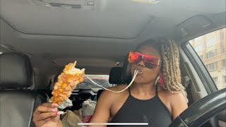 Oh K-Dog Soft Opening! | Car Mukbang