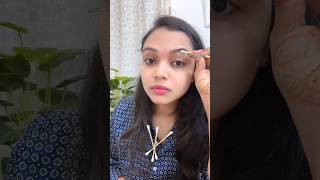 Viral Eyebrow Gel Hack | Hustle with Geeta |#shorts #trending #viralhacks #makeuphacks #eyebrows