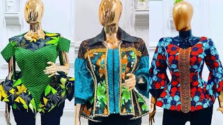 Latest most stylish Ankara tops