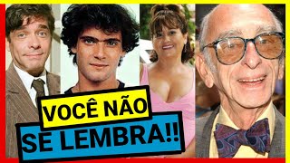 ATORES que MORRERAM e você NÃO SABE ou NÃO SE LEMBRA