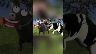 La Vaca Lola vs El Toro Lolo Versión Divertida y Risueña #elpollitopio #lavacalola #eltoro #cow