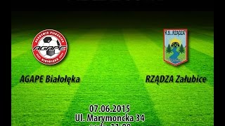 AGAPE Białołęka 11:0 RZĄDZA Załubice - mecz ligowy A klasa