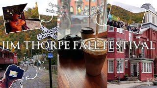 Jim Thorpe Fall Festival 2023 | Fall Market, Scenic Train Ride, Fall Foliage!