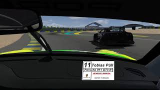 Porsche GT3 R vs. Nissan GT-R GT3 Le Mans 2014 [rFactor]