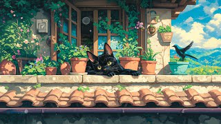 A lazy morning 🌿 Music Lofi Vibes 🎧 Chill Hip Hop to study / relax / sleep 🎶 Lofi Cat Enthusiast 🍀🌞