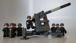 Brickmania Review | Flak 36 – Anti-aircraft and Anti-tank Artillery