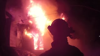 Fire Helmet Camera Structure Fire 2016