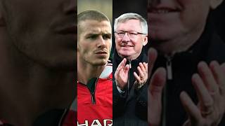 Anécdota de Beckham sobre Sir Alex Ferguson