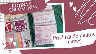 ROTINA DE ENCOMENDA | DIA DAS MULHERES | EMBALEI ALGUNS PEDIDOS