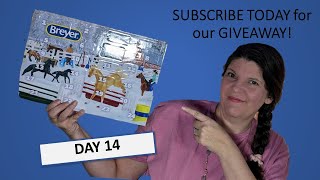 Breyer Advent Calendar Day FOURTEEN #adventcalendarunboxing #jesusstory #giveaway #breyerhorses