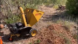 Yamachipper Vr35-Auto _ Self propelled wood chipper