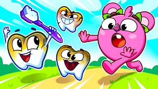 Where Are My Teeth 🦷🦷 Song Kids Songs 😻🐨🐰🦁 And Nursery Rhymes by Baby Zoo & Friends