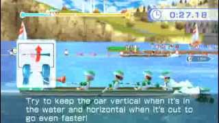 Rowing Crew - Aerobic Games - Wii U Fitness