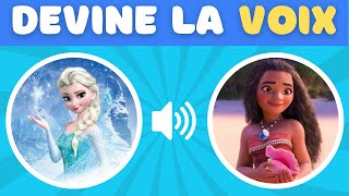 Devine les princesses DISNEY à partir de leur voix 🔊 | Elsa, Jasmine, Vaiana,...