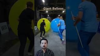 Giant Balloon Pop Championship#shorts #champions #funny