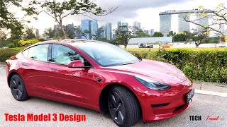 Tesla Model 3 Design in 2022 - Sporty, Futuristic, Aerodynamic and Minimalistic