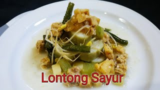 Punya Lontong Dirumah Jangan Dimakan Biasa Bikin Ini Aja | Lontong Sayur Labu