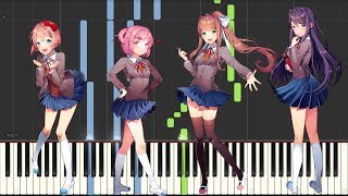 Doki Doki Literature Club Medley [Synthesia Piano Tutorial]