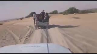 Dangerous Desert Safari😱🔥 in Jaisalmer Thar Desert , Rajasthan , India [khuri Resort]