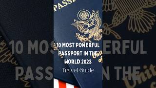 Top 10 Most Powerful Passport in the World #shortvideo #shortsviral #shortsfeed #top10 #travel