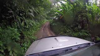 Off-Road in Grand Riviere @ Dass Estate Entry