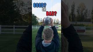 Guess why these are Good or Bad? Hooker throwing for Rugby players.