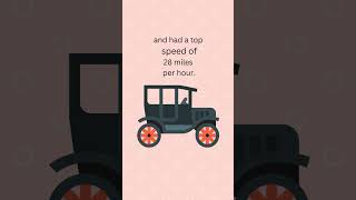 How fast was the Ford Model A ?? #shorts #modelAford #funfact